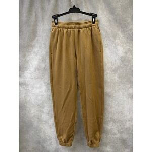 DSG Cadet Brown Fleece Joggers Women's XS New